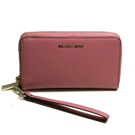 michael kors wristlet wallet rose quilted|michael kors wristlet clearance.